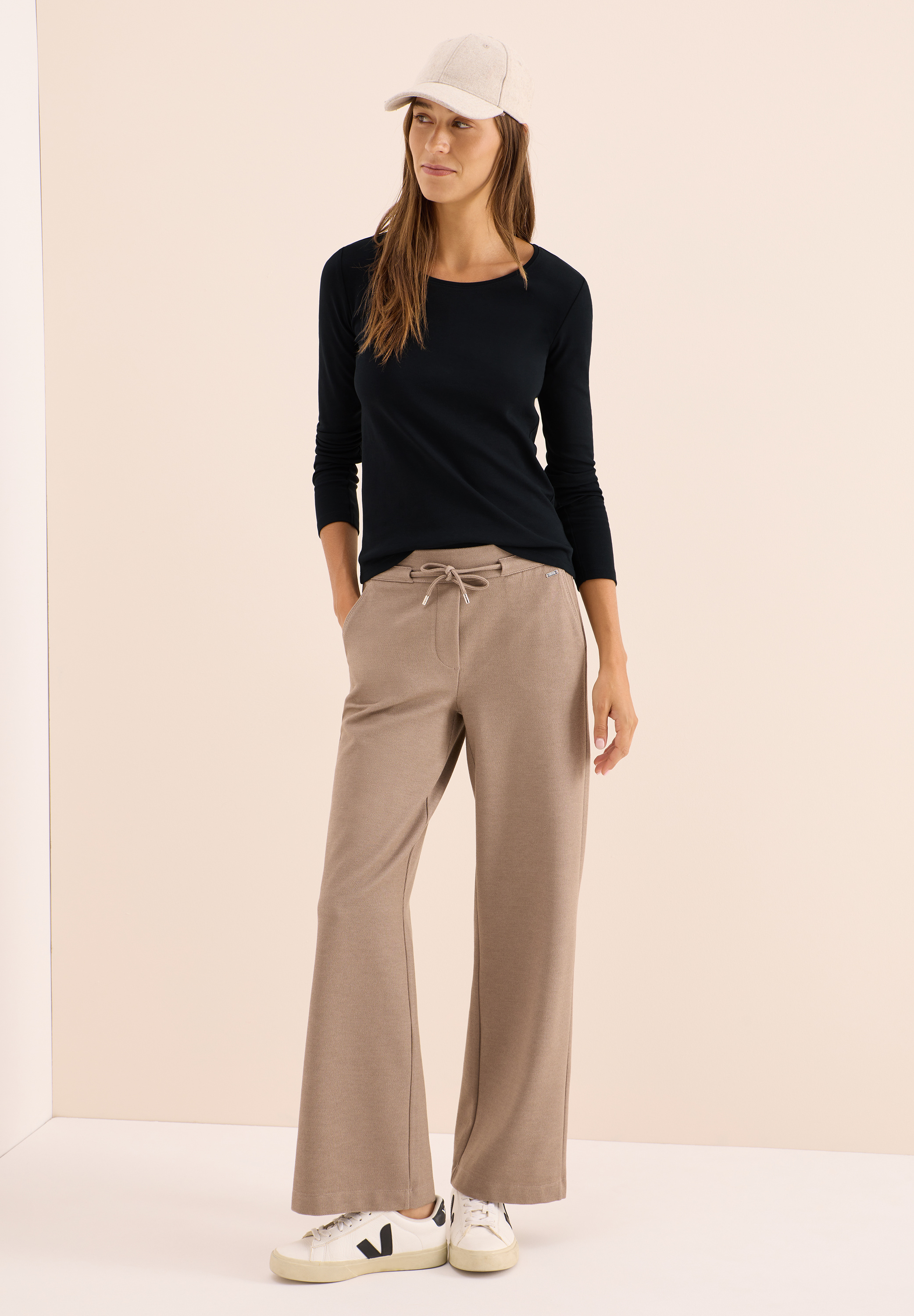 Basic Langarmshirt