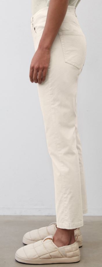 5 Pocket, straight fit, cropped len