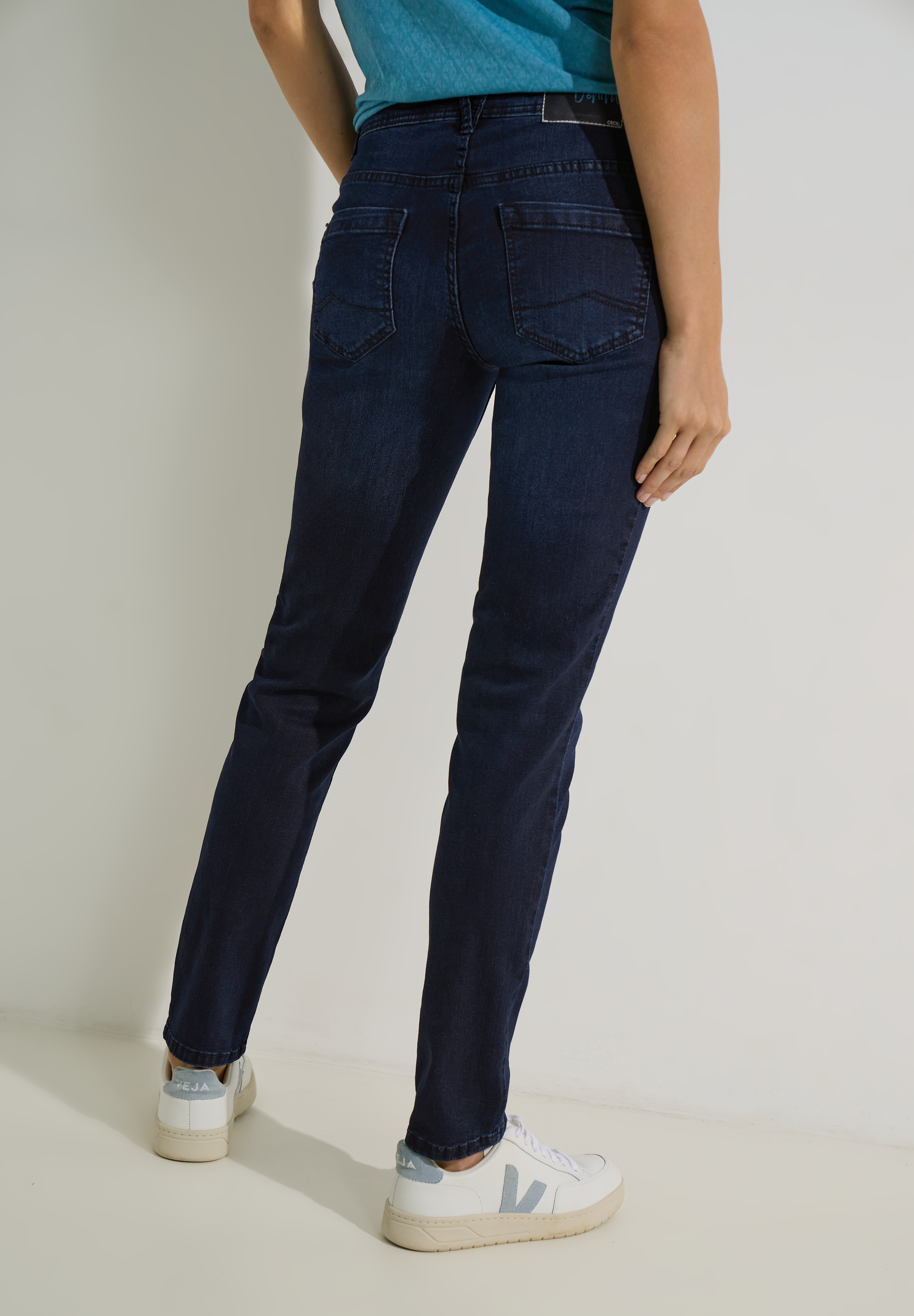Blaue Loose Fit Jeans Blaue Loose Fit Jeans