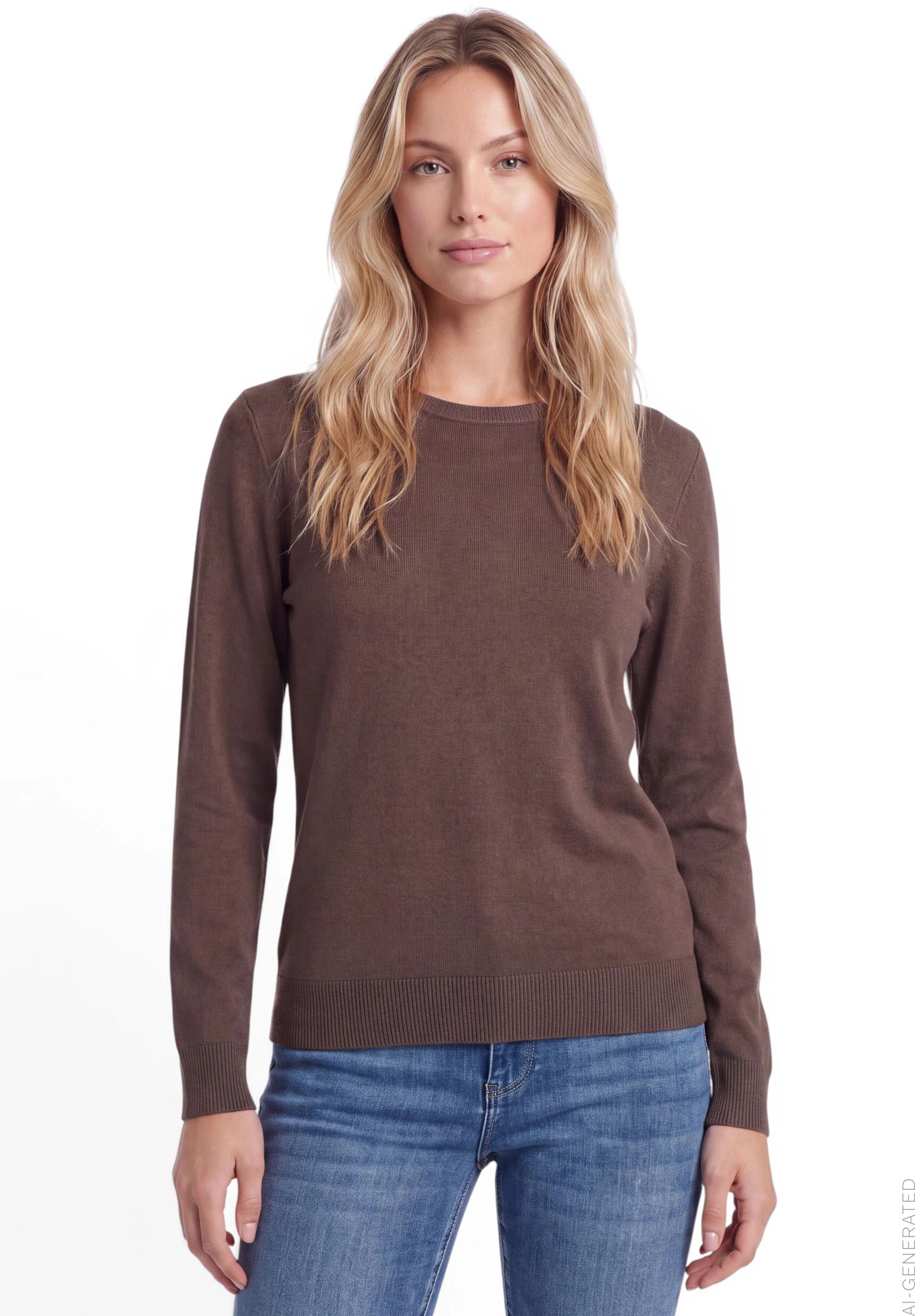 Basic-Strickpullover