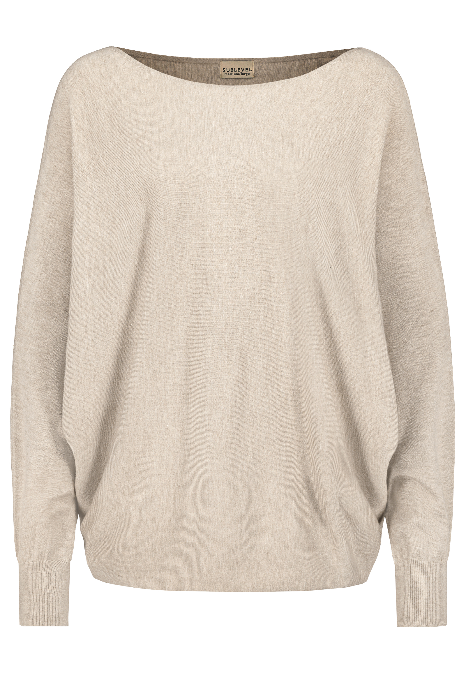 Pullover langarm Fledermausärmel