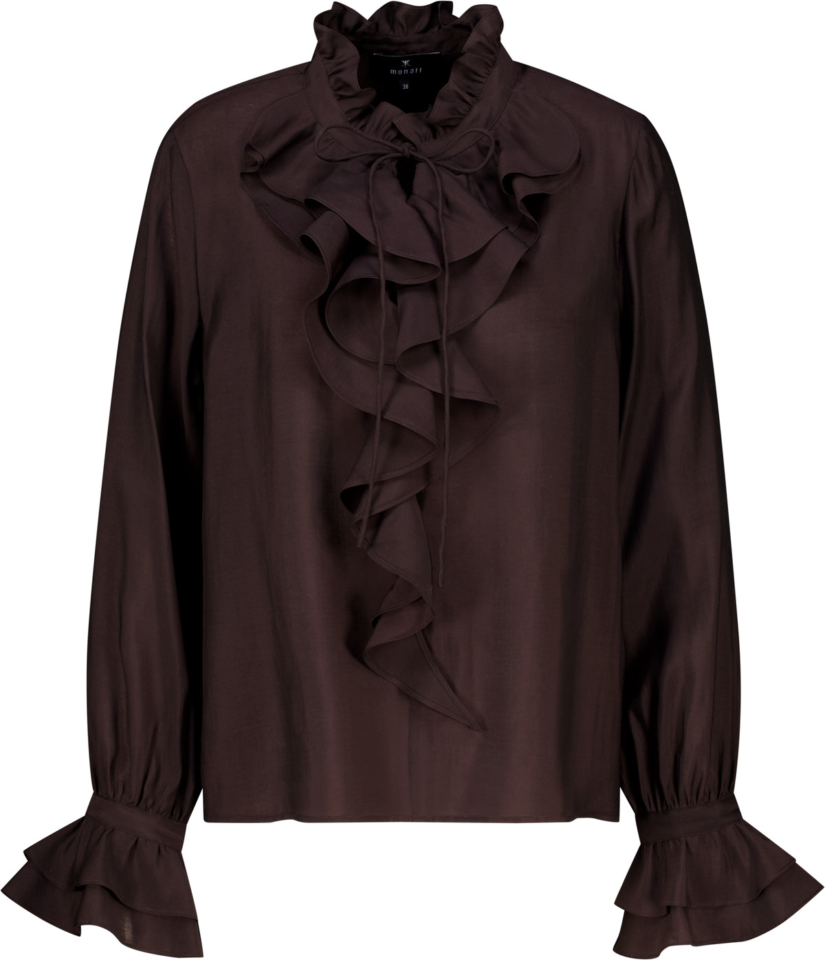 Bluse mit Volants