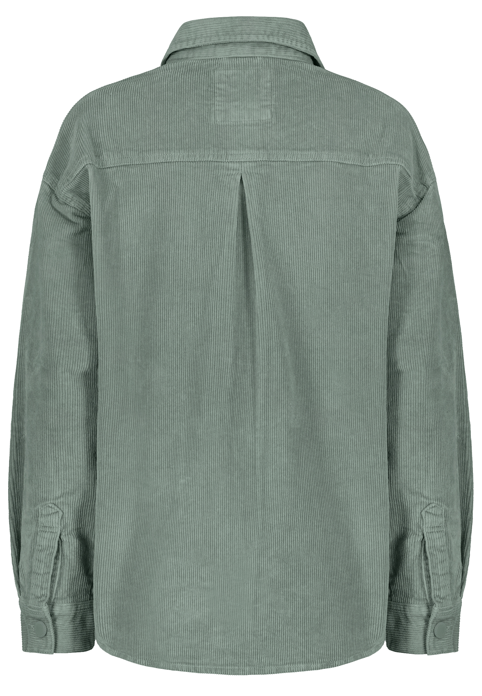 DOB Oversize Hemdjacke, aufgesetzte