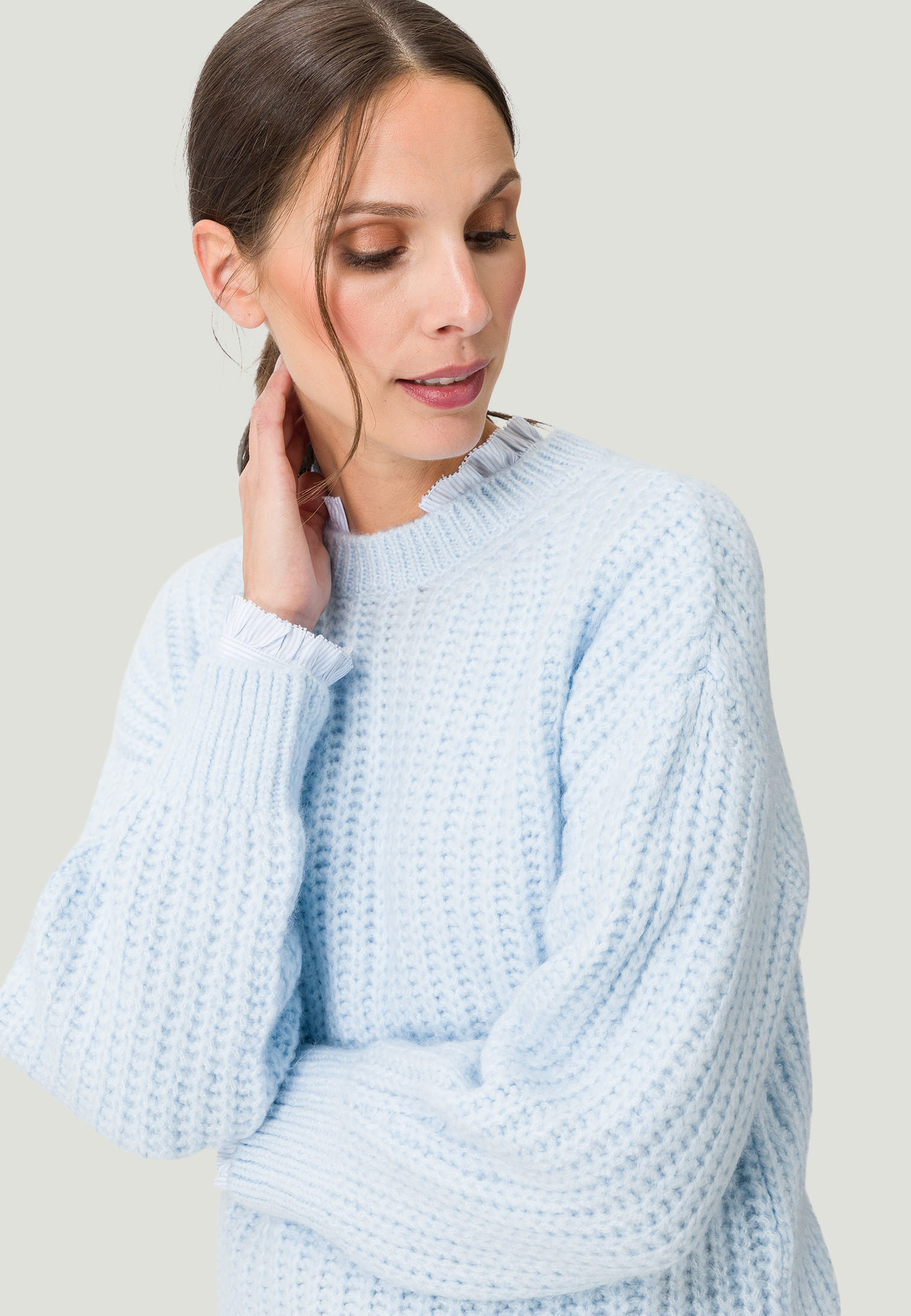 Grobstrickpullover