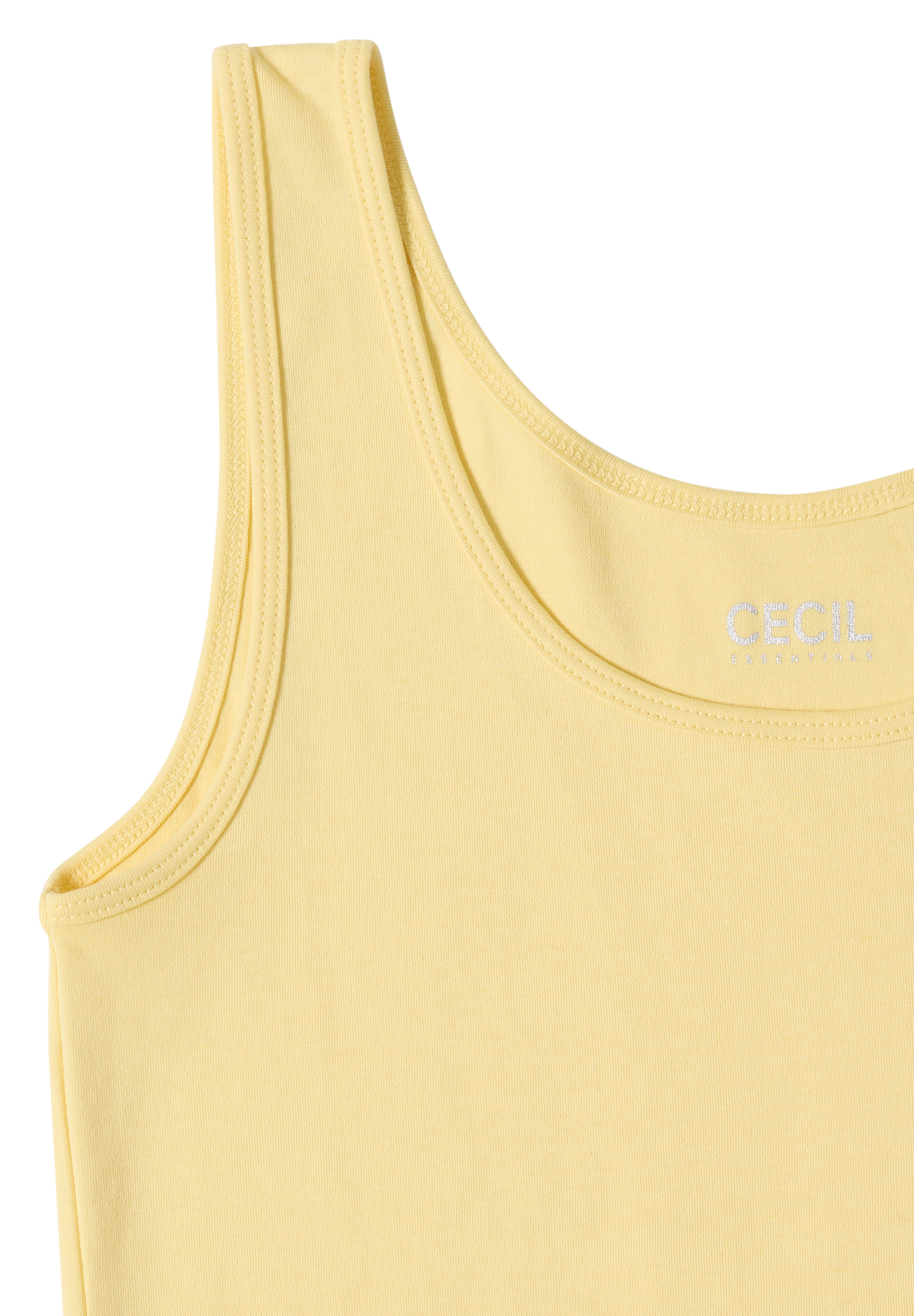 Basic Top aus reiner Baumwolle