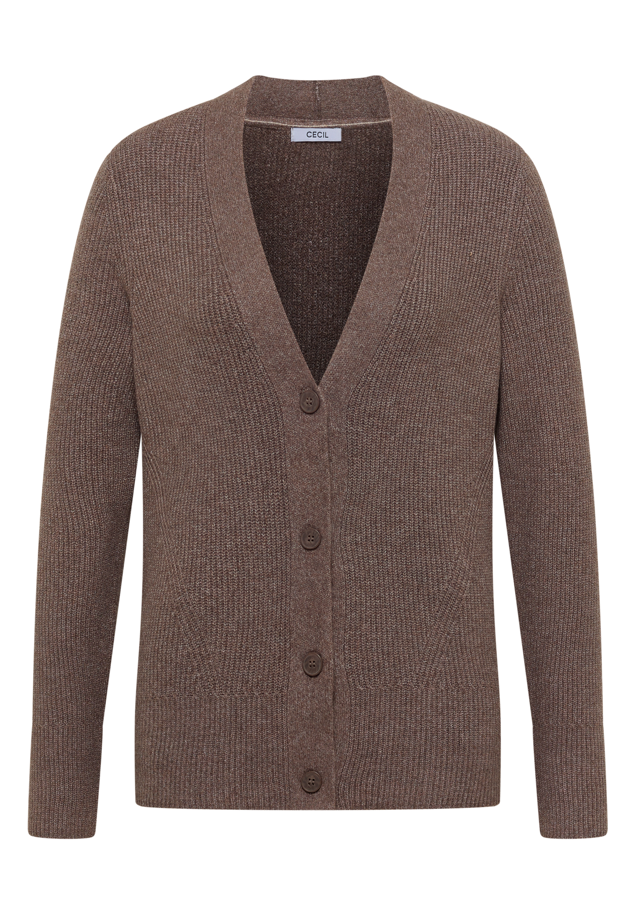 Cardigan mit Strukturdetail