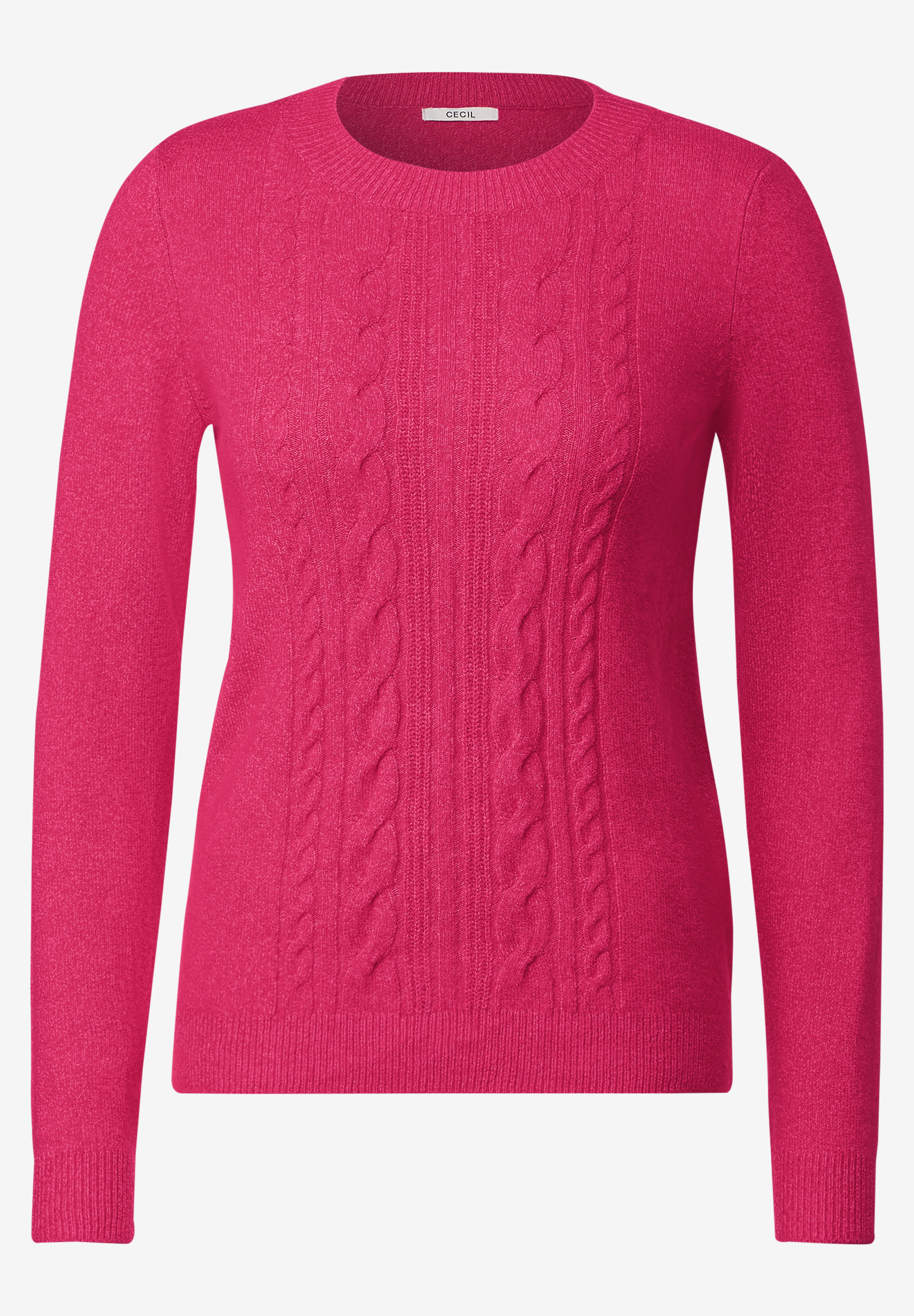 Cosy Zopfmuster Pullover