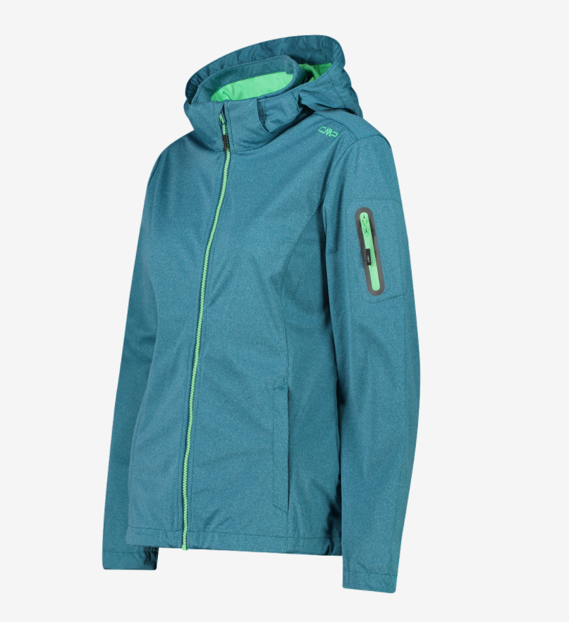 Leichte Softshell-Jacke Bottle Light Mel.