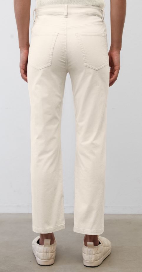 5 Pocket, straight fit, cropped len