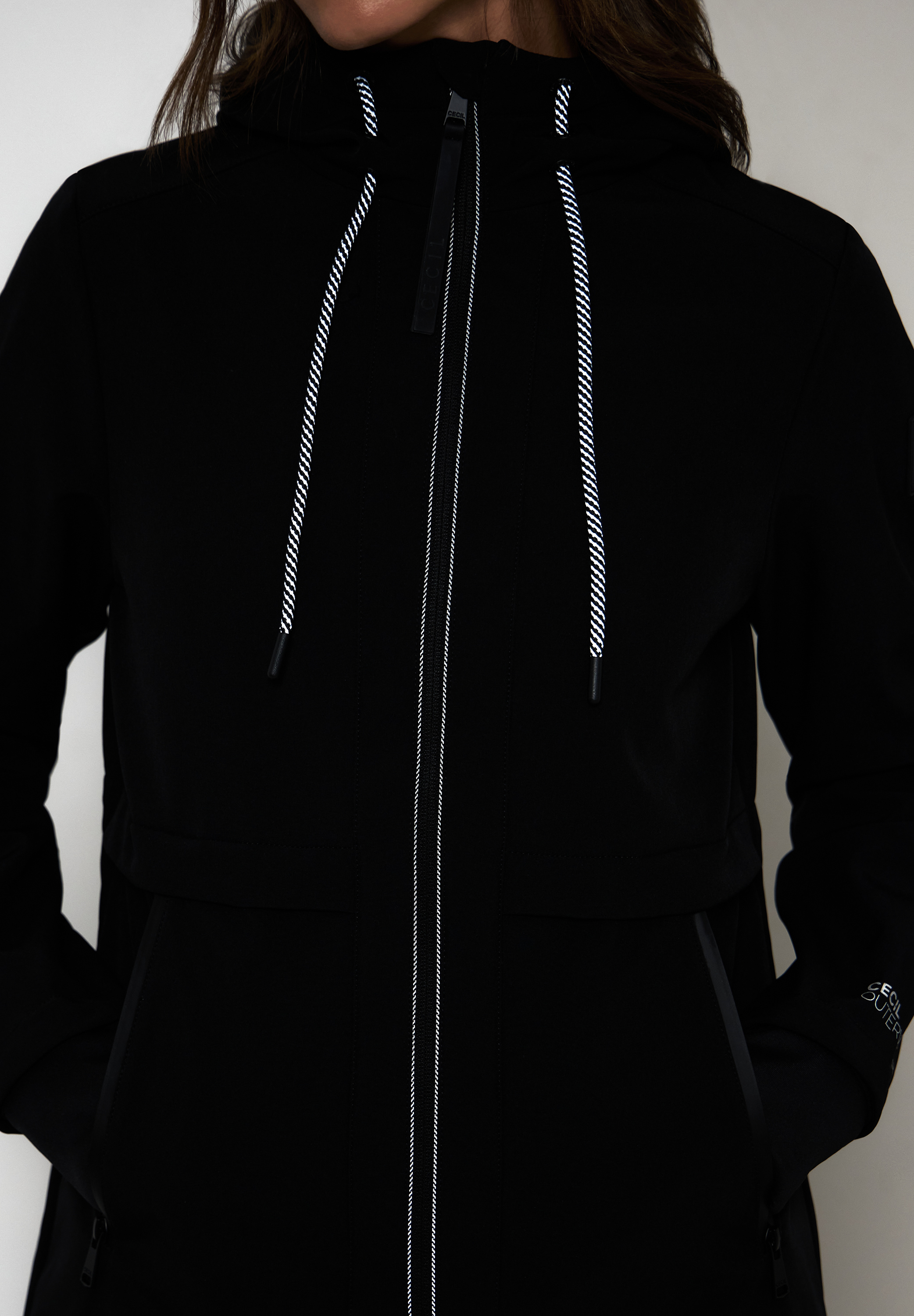 Midi Softshell Jacke