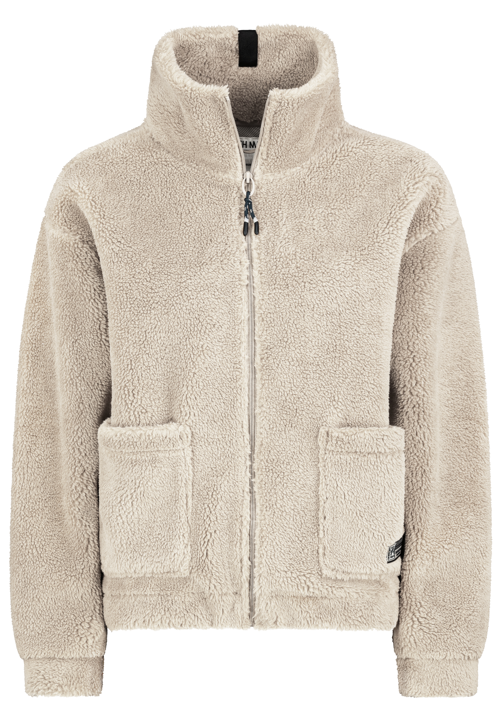 DOB Fleece Jacke, Stehkragen,