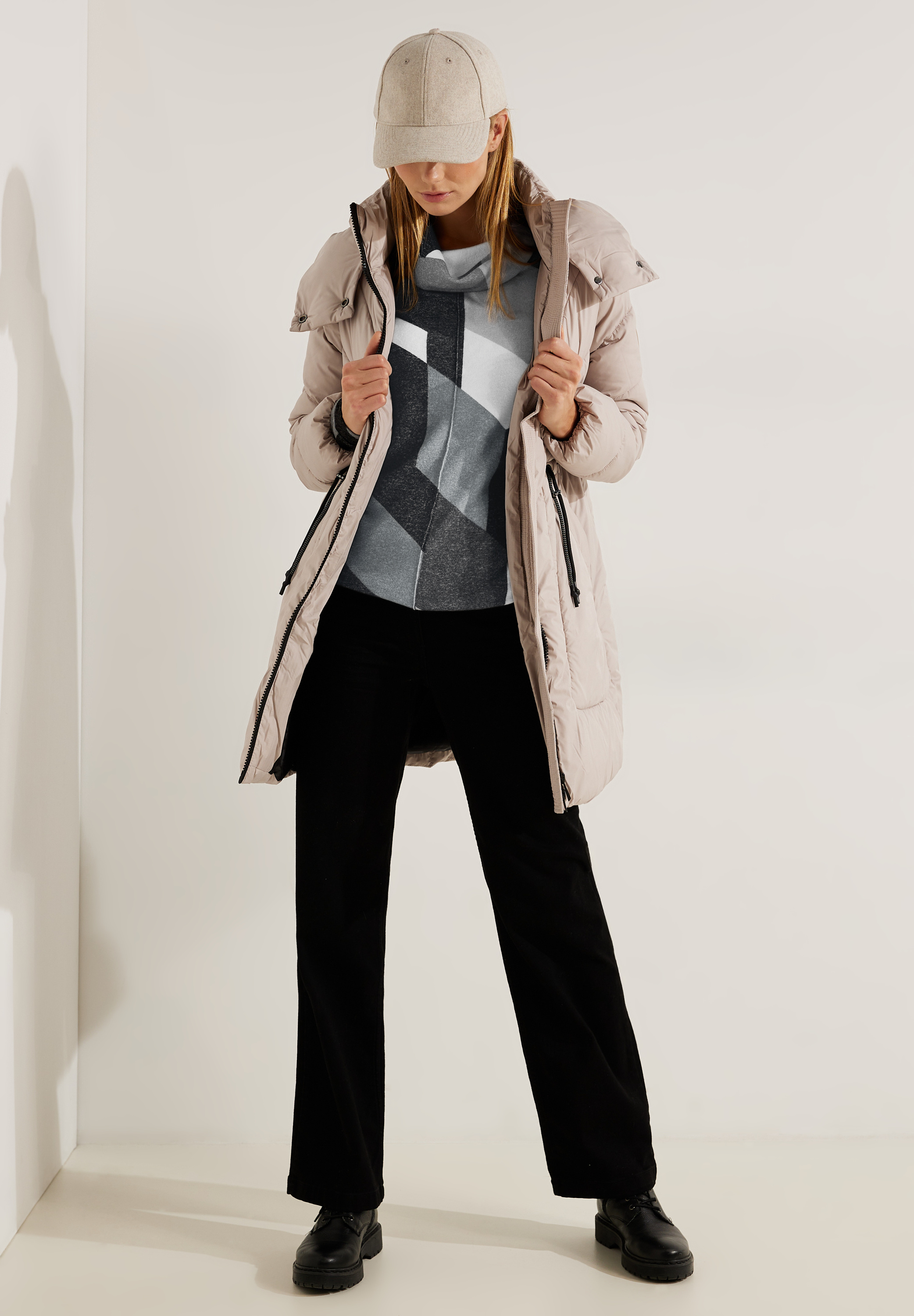 Cosy Shirt mit Print