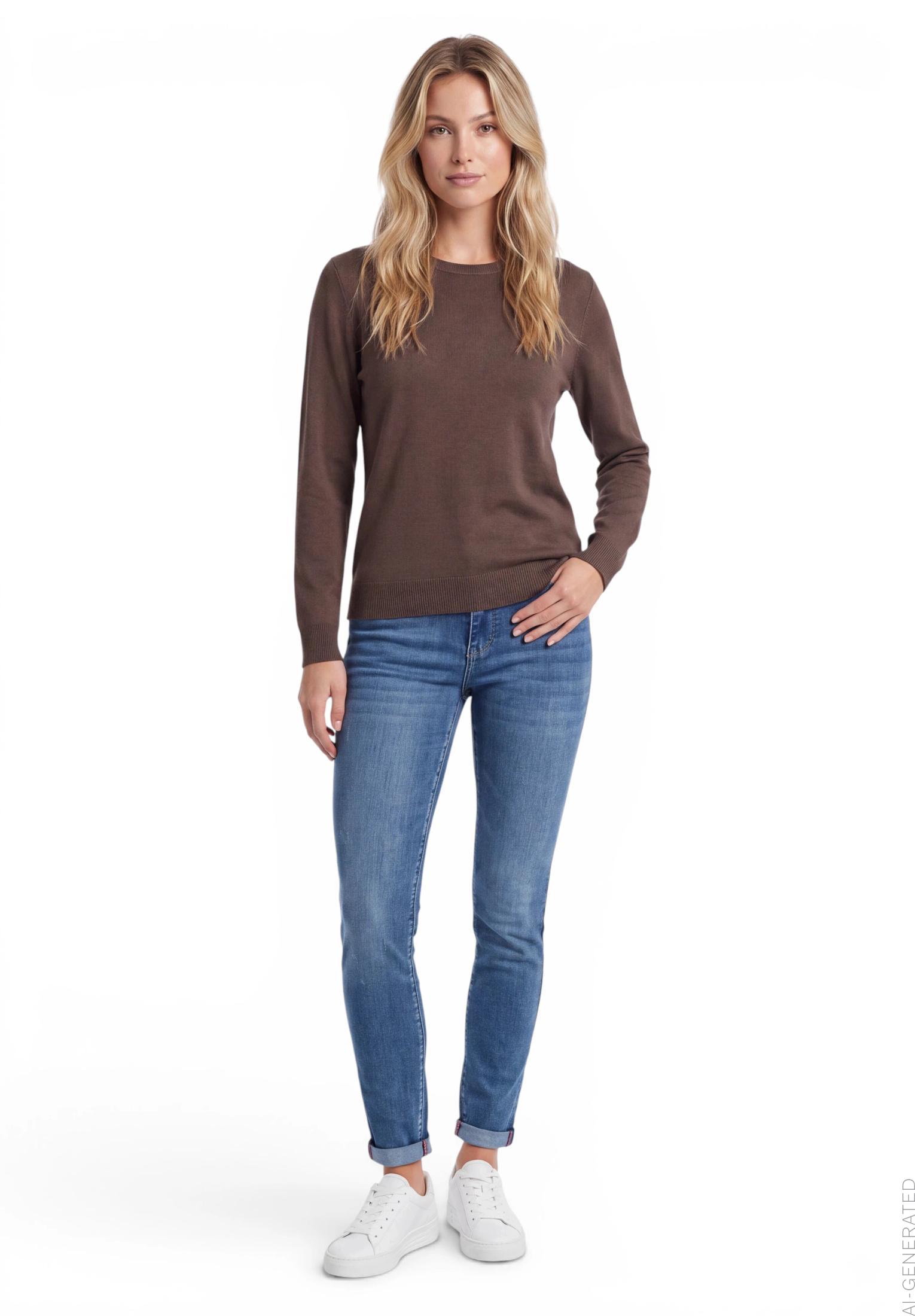 Basic-Strickpullover