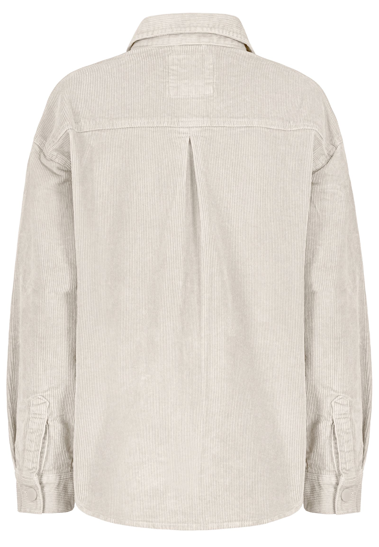 DOB Oversize Hemdjacke, aufgesetzte
