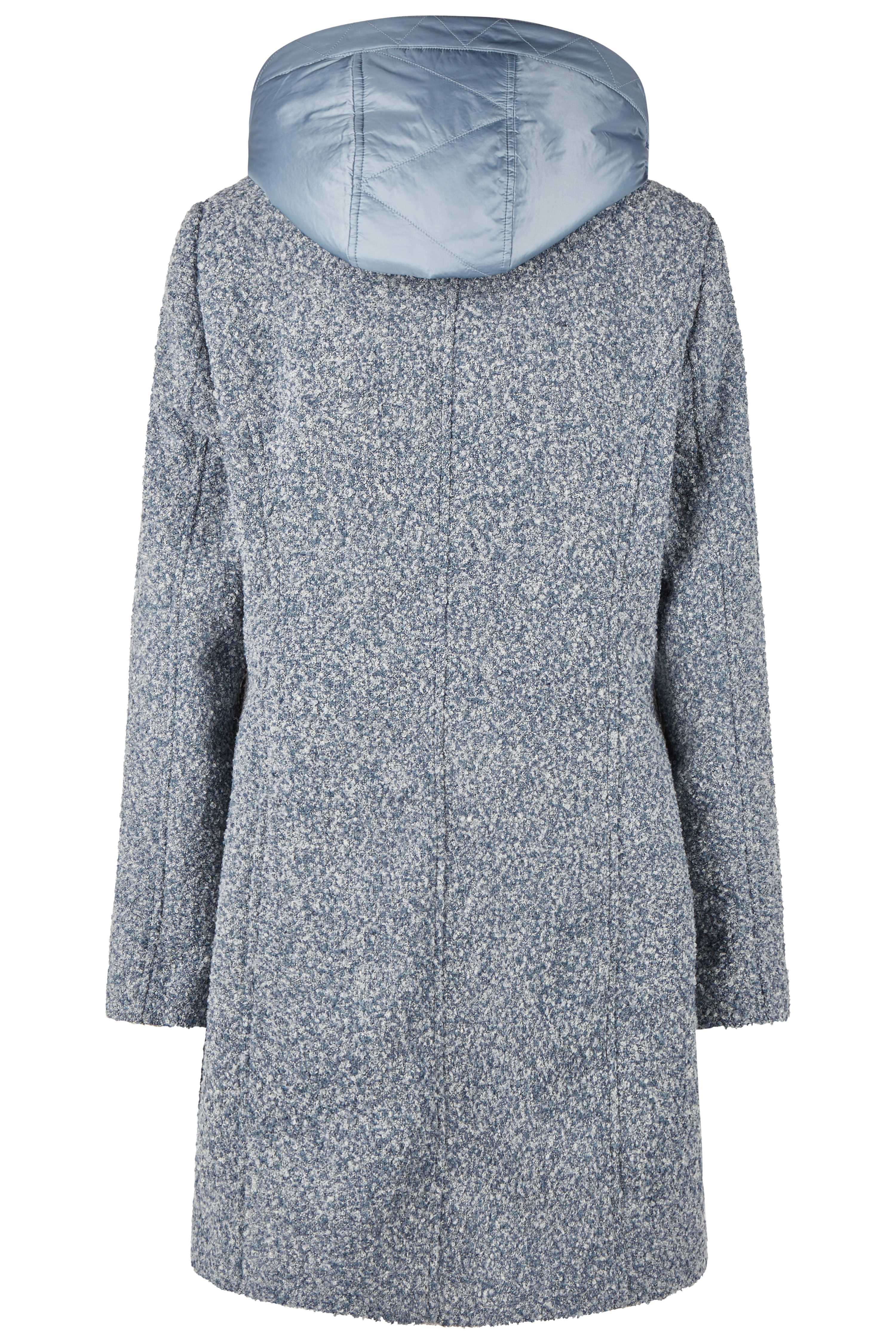 Wolljacke mit Kapuze