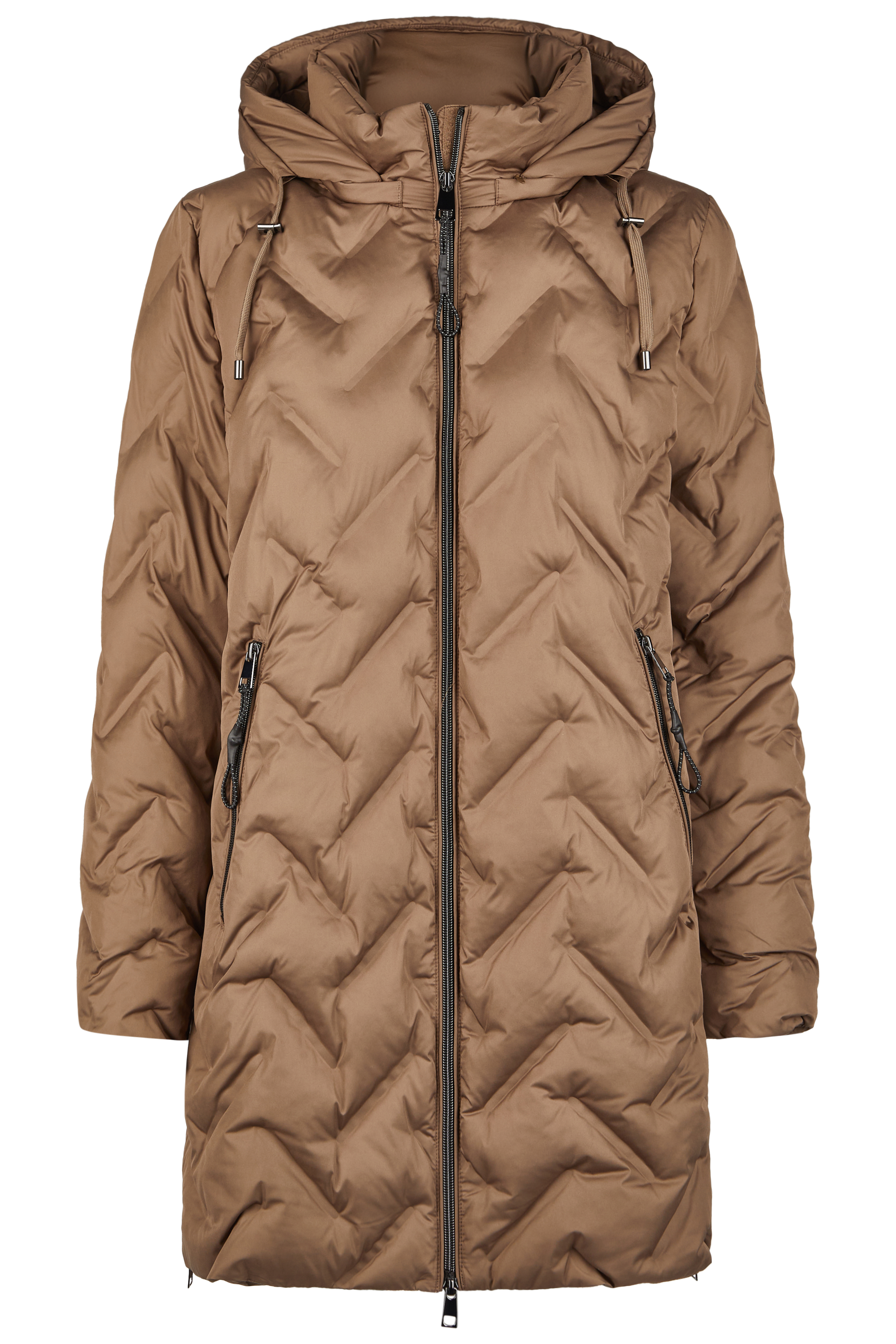 Kurzmantel Polar Pearls mit Kapuze