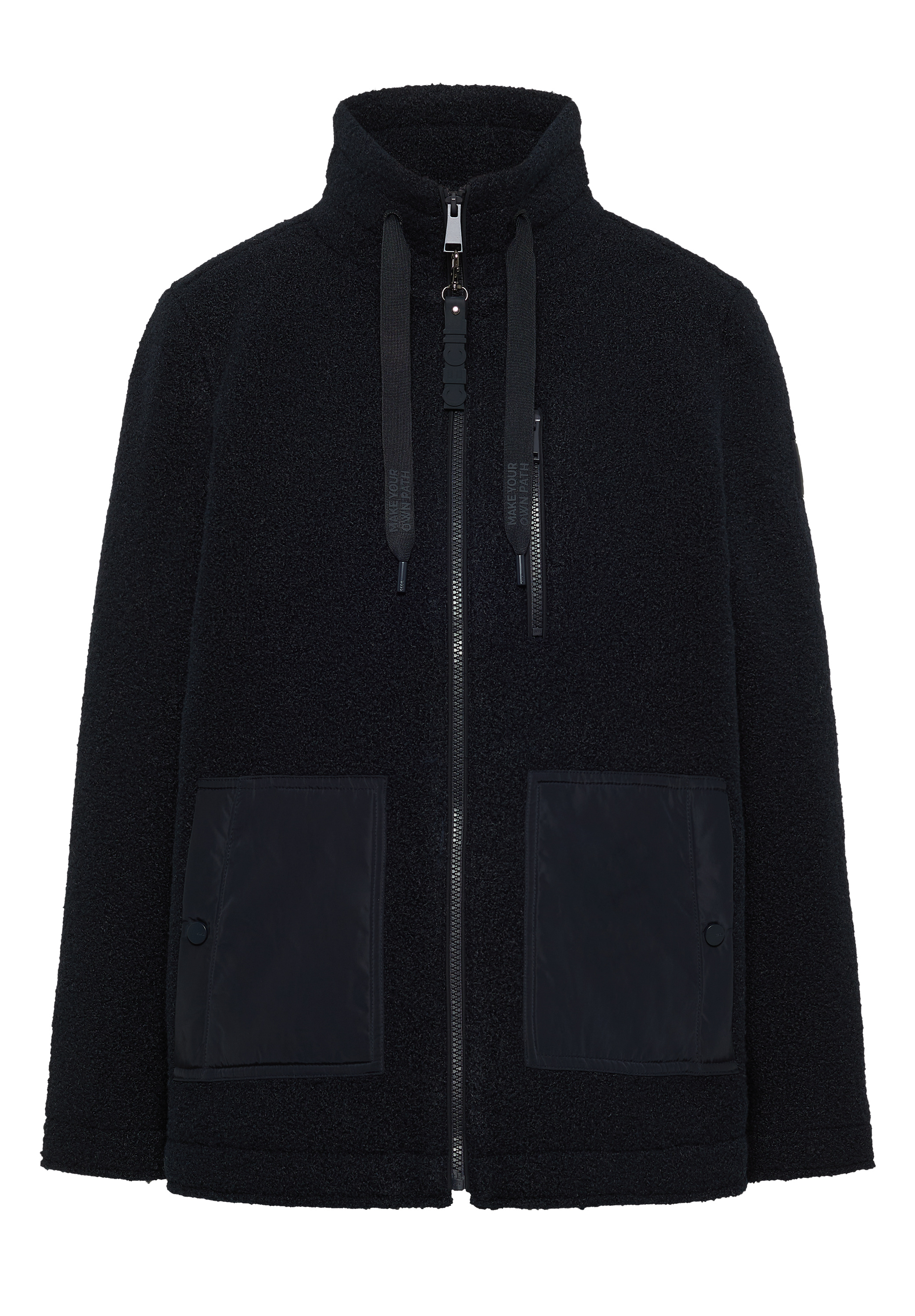 Kuschelige Jacke mit Details