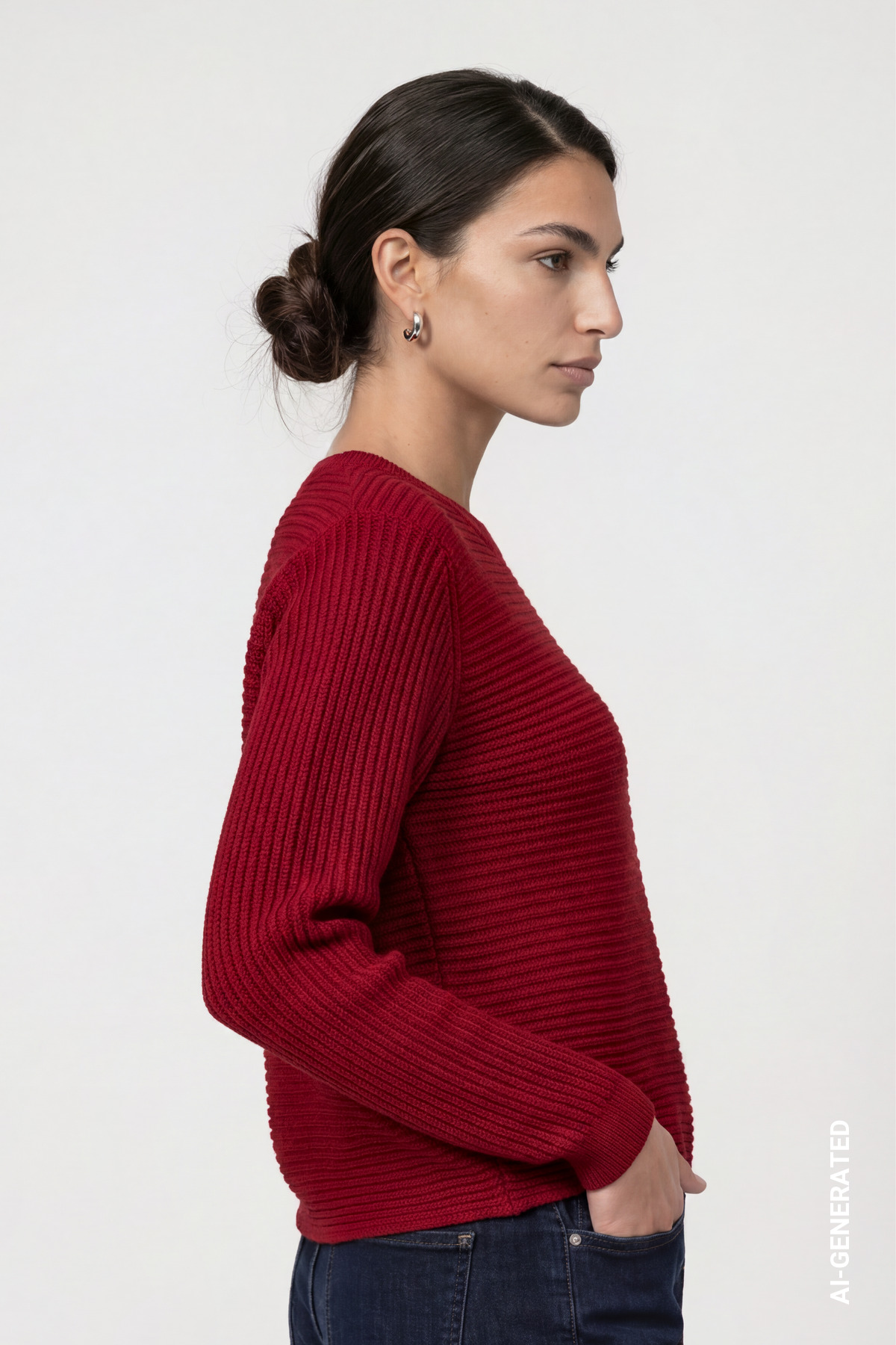 Basic Strickpullover