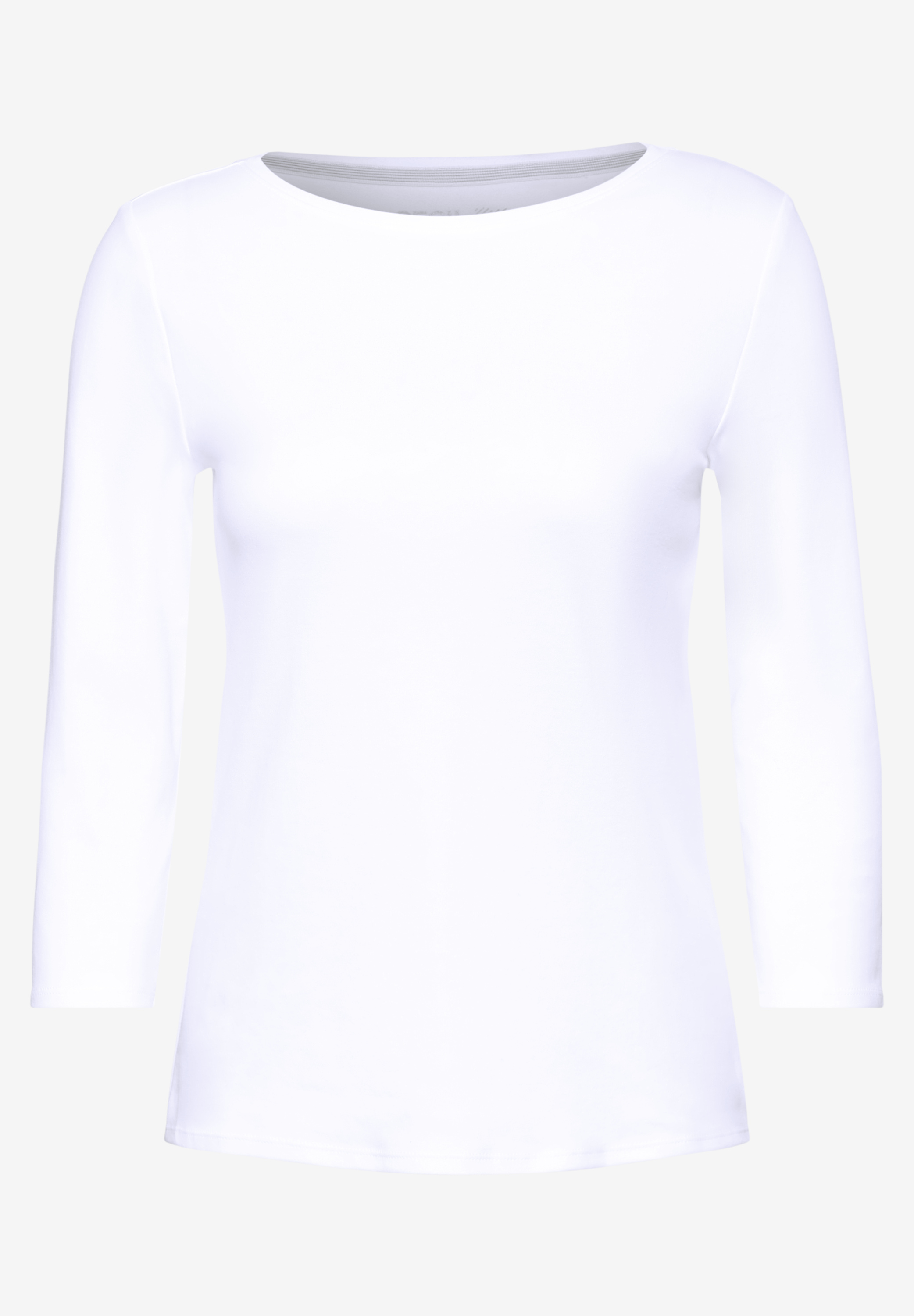 Basic Shirt in Unifarbe