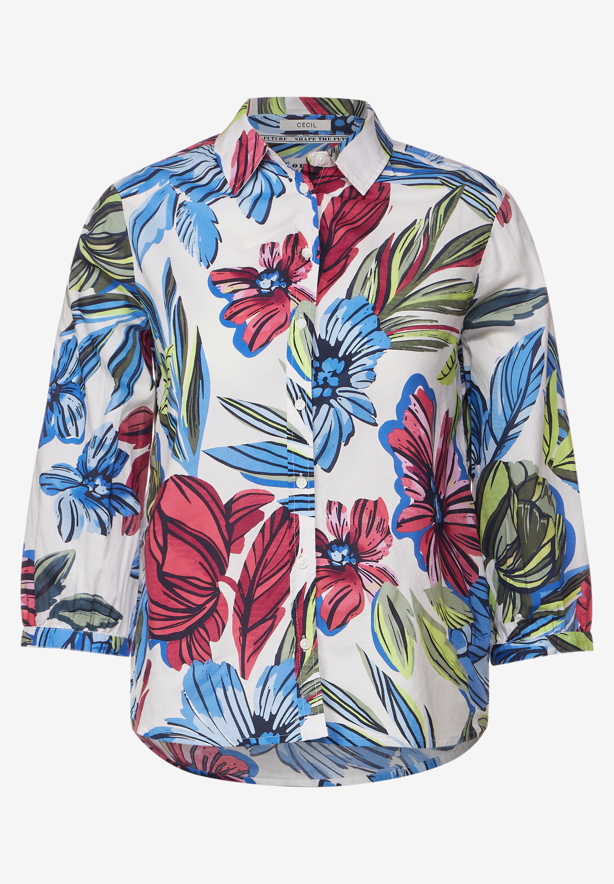 Bluse mit Blumenprint