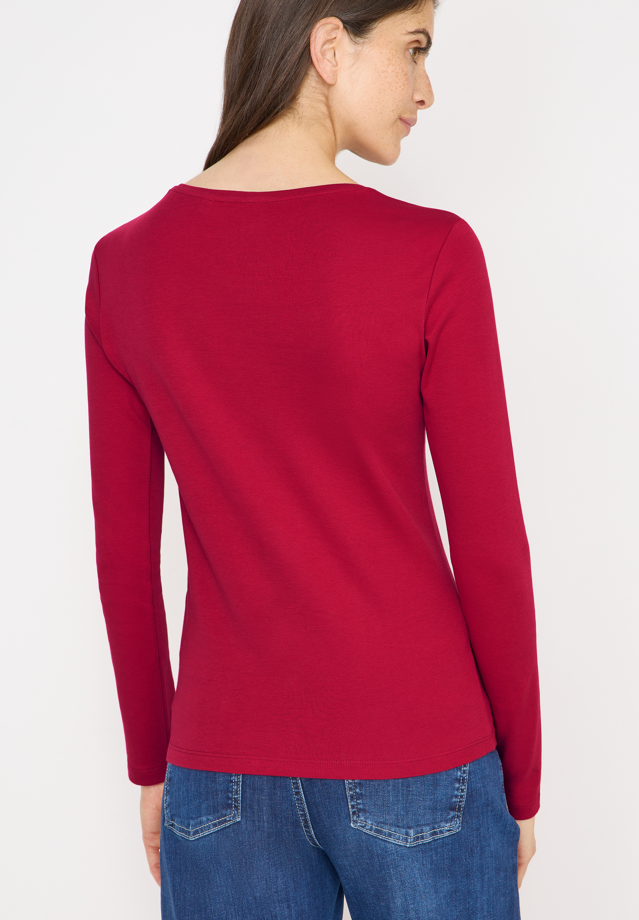 Basic Langarmshirt