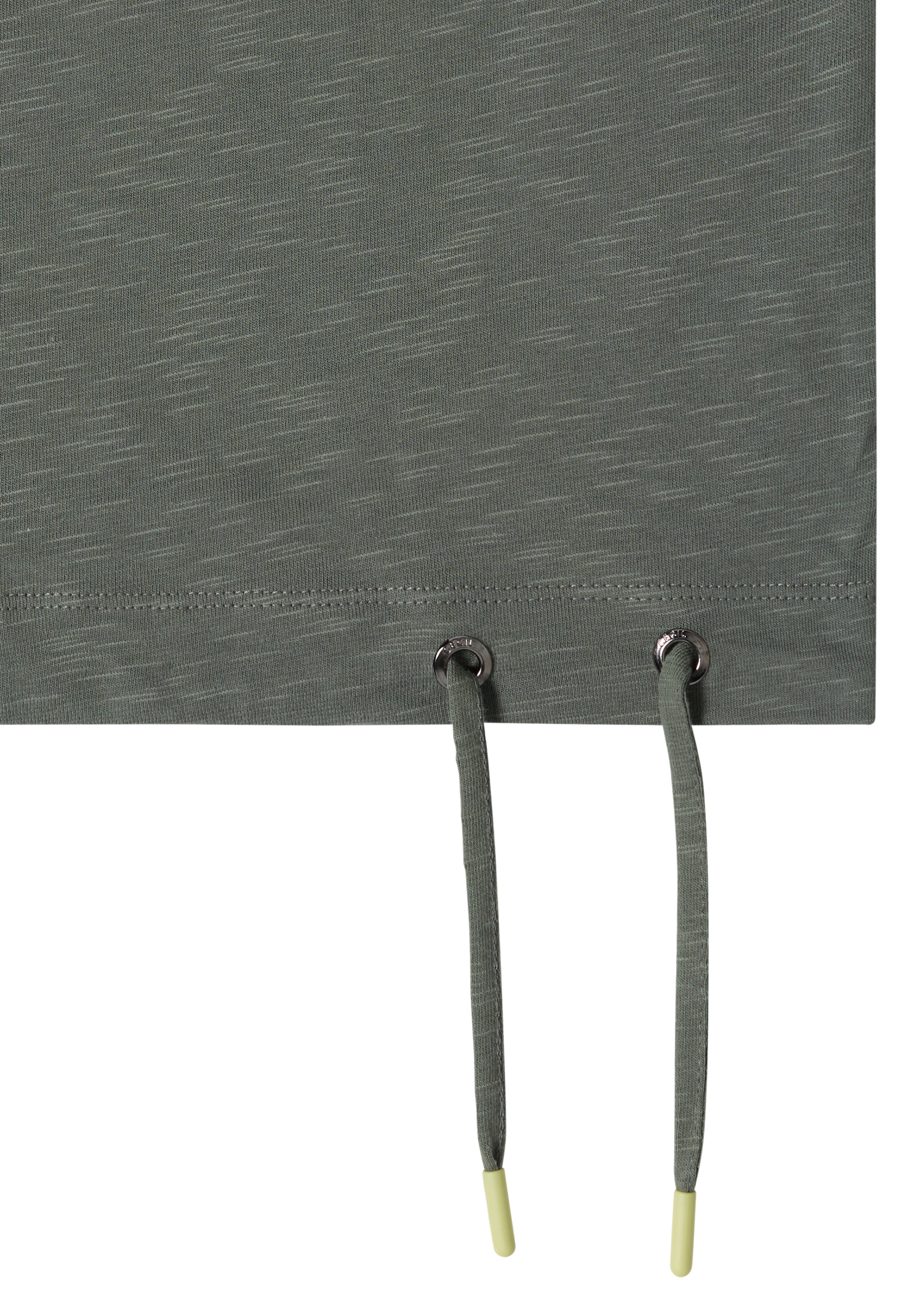 3/4-Arm Shirt mit Rundhals in Unifarbe