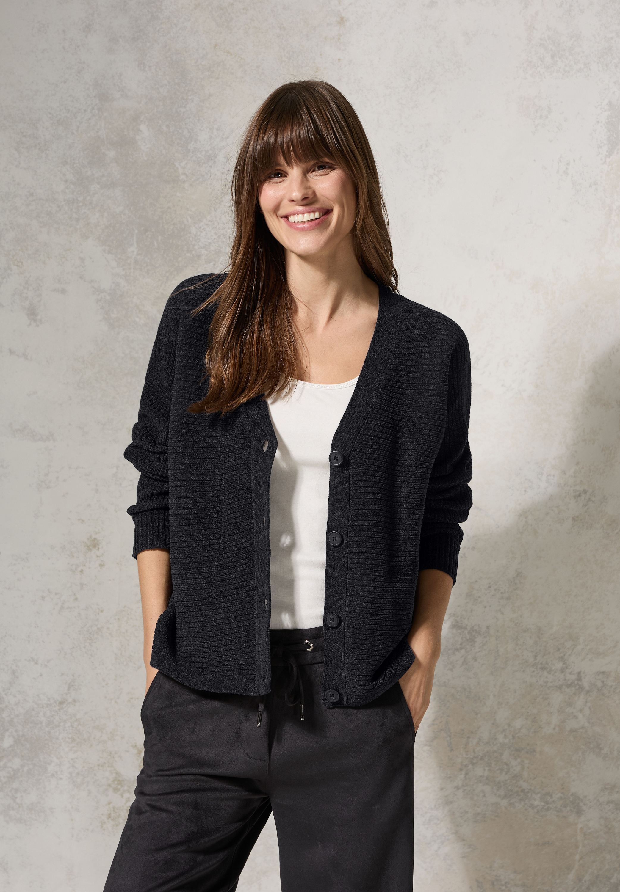 Chenille Dolman Cardigan