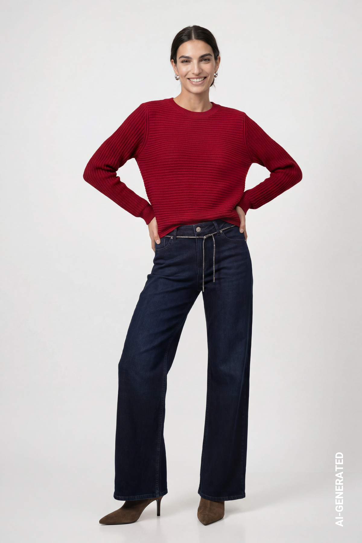 Basic Strickpullover