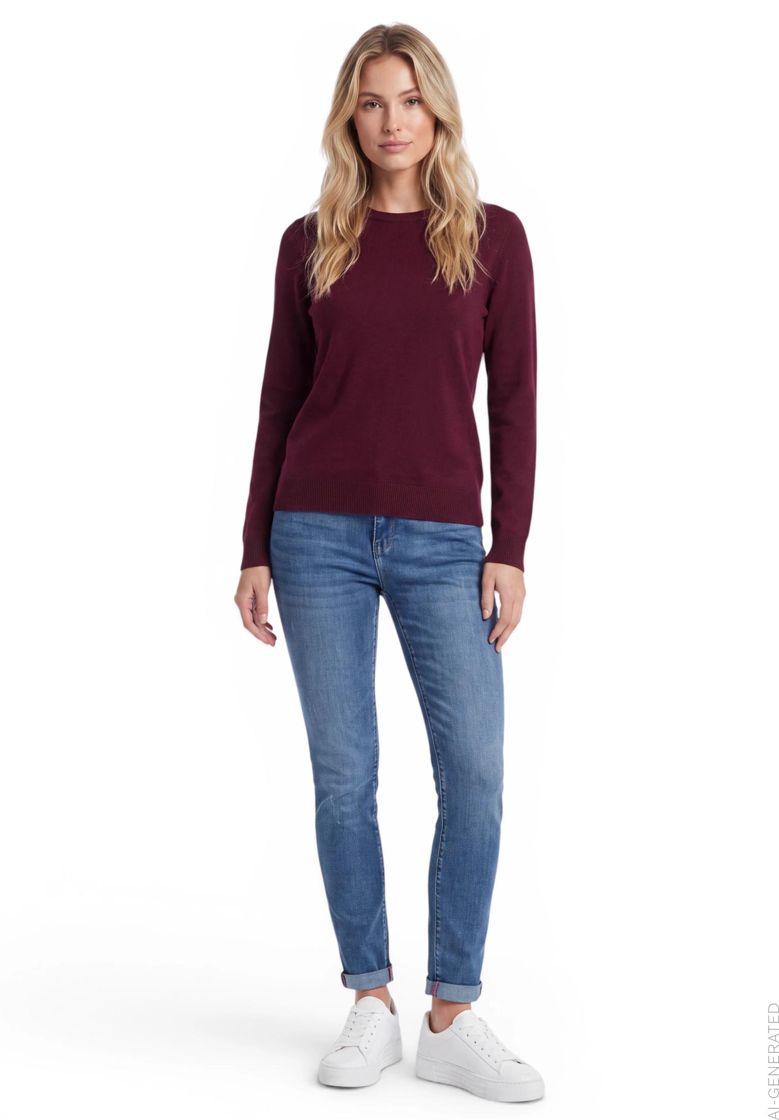 Basic-Strickpullover