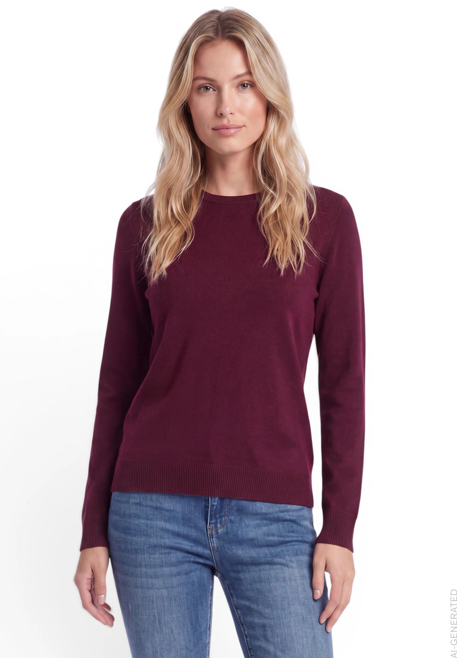 Basic-Strickpullover