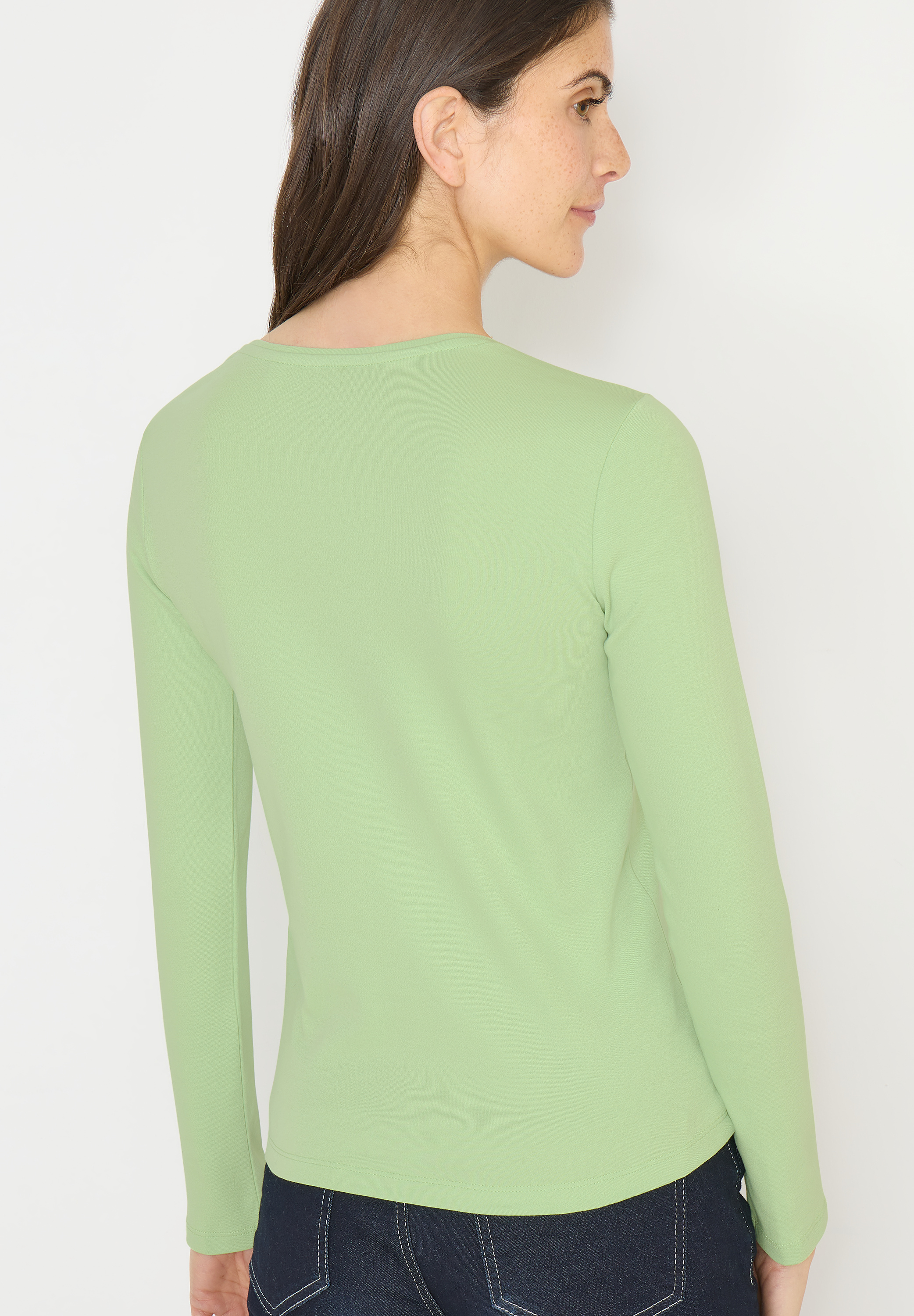 Basic Langarmshirt