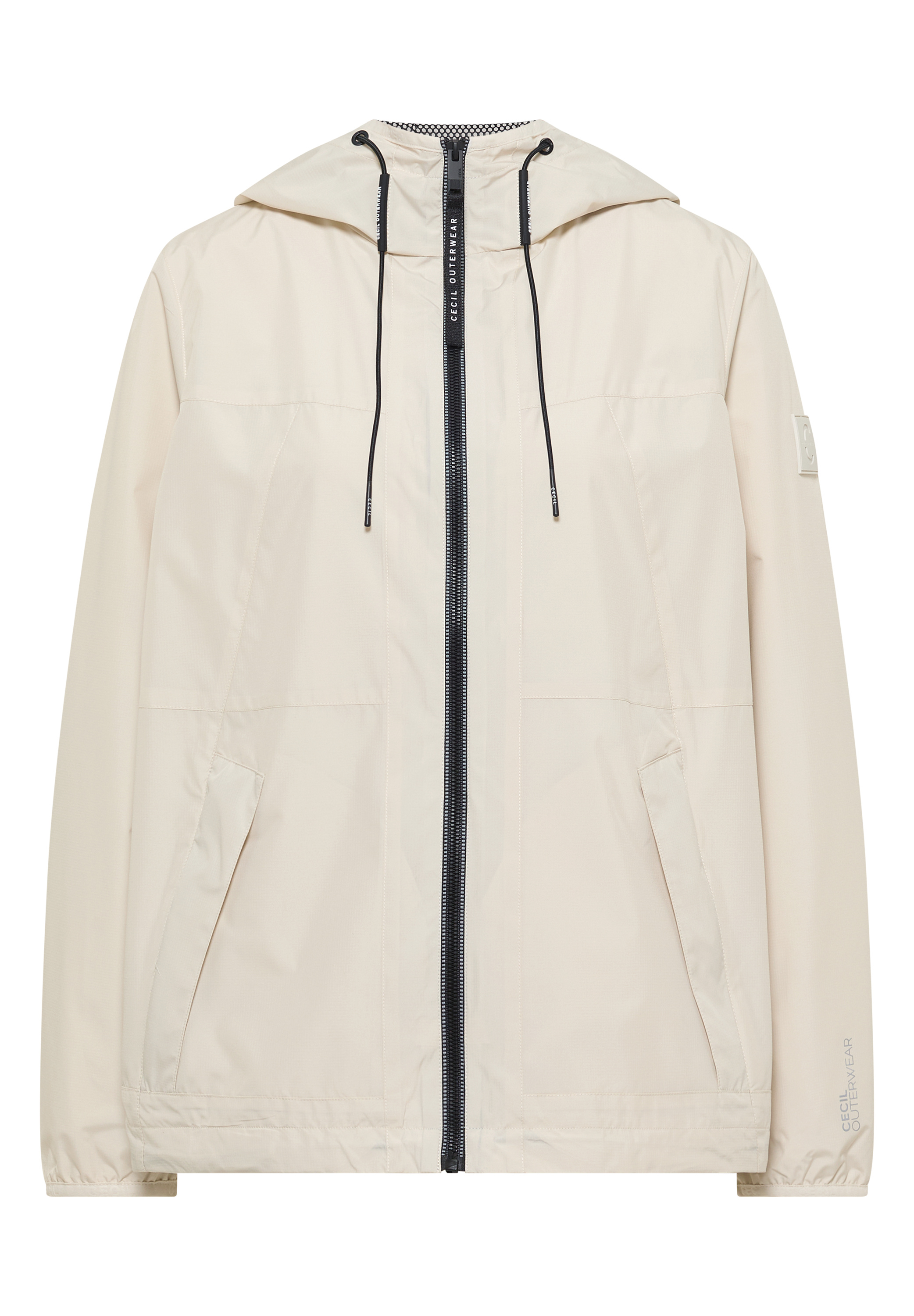 Jacke mit Kapuze und Tunnelzug